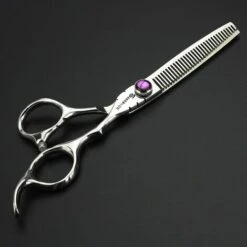 FUIENKO Schere Japan 440c Stahl 9cr13 Hohe Qualität Friseur Flach Schere Dünner Anzug Sharp Und Tragen-beständig,2pc No Case -Schneidwerkzeug US Store 67130881 5