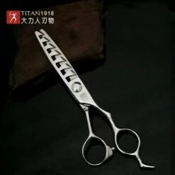 FUIENKO TITAN 6 Zoll Friseur Schere Professional Hair Schere Japan440c Barber Scheren Haar Schneiden Hohe Qualität Schere,D-607A,CHINA -Schneidwerkzeug US Store 67130909 5