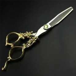 FUIENKO Vintage Haar Salon Cut 6 Zoll Professional Hair Schere Präzision Schere Haarschnitte Chunker Schere Friseur Barber Shop,6 Inch Thinning 7 FUIENKO Vintage Haar Salon Cut 6 Zoll Professional Hair Schere Präzision Schere Haarschnitte Chunker Schere Friseur Barber Shop,6 Inch Thinning -Schneidwerkzeug US Store 67130919 3