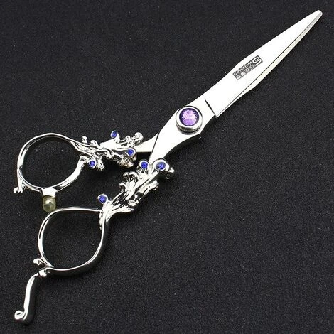 FUIENKO Vintage Haar Salon Cut 6 Zoll Professional Hair Schere Präzision Schere Haarschnitte Chunker Schere Friseur Barber Shop,6 Inch Thinning 5 FUIENKO Vintage Haar Salon Cut 6 Zoll Professional Hair Schere Präzision Schere Haarschnitte Chunker Schere Friseur Barber Shop,6 Inch Thinning – Bild 5