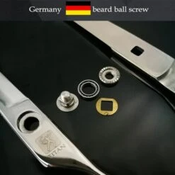 FUIENKO Titan Barber Schere Klassische Flache Verdünnung Acrm Legierung Langlebig,mjj630v -Schneidwerkzeug US Store 67131418 4