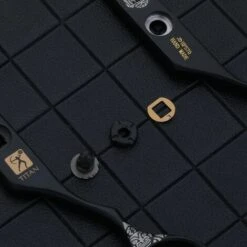 FUIENKO Titan Professional Hair Schere Friseur Schere Friseur Haare Schneiden Schere Scissor 6,5 Zoll 7,0 Zoll Schere Gebogene Schere,HPC65(6.5INCH) -Schneidwerkzeug US Store 67131511 4