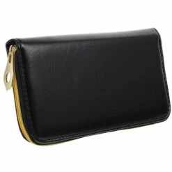 FUIENKO Salon Barber Schere Tasche Friseur PU Leder Tasche Haarschnitt Schere Tasche Kit Set Tragbare Zipper Pouch Box,Assorted Color