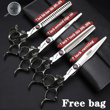 6/7 Zoll Japanischen Fuienko 440c Heißer Verkauf Friseur Schere Für Schönheit Salon Friseur Schere Feine,6 Inch Thin 2 6/7 Zoll Japanischen Fuienko 440c Heißer Verkauf Friseur Schere Für Schönheit Salon Friseur Schere Feine,6 Inch Thin – Bild 2