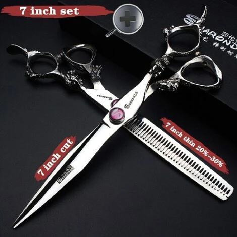 6/7 Zoll Japanischen Fuienko 440c Heißer Verkauf Friseur Schere Für Schönheit Salon Friseur Schere Feine,6 Inch Thin 3 6/7 Zoll Japanischen Fuienko 440c Heißer Verkauf Friseur Schere Für Schönheit Salon Friseur Schere Feine,6 Inch Thin – Bild 3