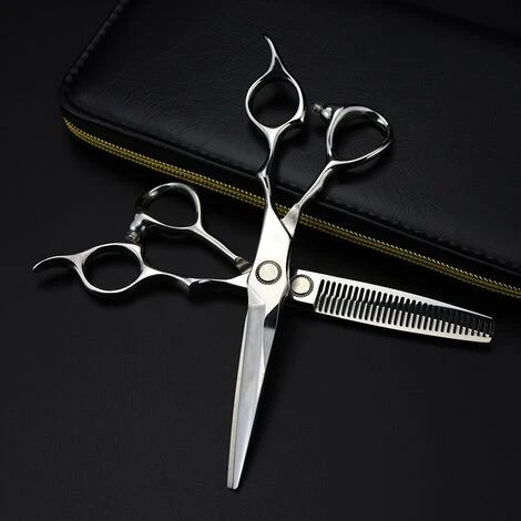 FUIENKO Professionelle JP 440c Stahl 6 Zoll Lager Haar Schneiden Schere Haarschnitt Verdünnung Barber Friseur Scheren Friseur Schere,cutting 2 FUIENKO Professionelle JP 440c Stahl 6 Zoll Lager Haar Schneiden Schere Haarschnitt Verdünnung Barber Friseur Scheren Friseur Schere,cutting – Bild 2