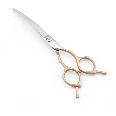 Professional Pet Hund Pflege Schere 6,5 Zoll Hund Schere Gebogene Schere Lila Rot Schwarz Blau Goldene Fuienko HIGH CLASS NEUE,Golden 6.5INCH 1 Professional Pet Hund Pflege Schere 6,5 Zoll Hund Schere Gebogene Schere Lila Rot Schwarz Blau Goldene Fuienko HIGH CLASS NEUE,Golden 6.5INCH