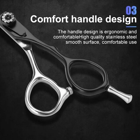 FUIENKO SENIGNOL 6 Zoll Haar Schere Dünner Professionelle Barber Scissor Set Haar Schneiden Schere Salon Haar Scheren 440C Japan Stahl,6.0 Thinning 5 FUIENKO SENIGNOL 6 Zoll Haar Schere Dünner Professionelle Barber Scissor Set Haar Schneiden Schere Salon Haar Scheren 440C Japan Stahl,6.0 Thinning – Bild 5