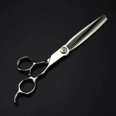 FUIENKO Professionelle Japan 440c 7 ''Gehobenen Haustier Hund Pflege Haar Schere Schneiden Friseur Haarschnitt Ausdünnung Schere Friseur Schere,thinning 3 FUIENKO Professionelle Japan 440c 7 ''Gehobenen Haustier Hund Pflege Haar Schere Schneiden Friseur Haarschnitt Ausdünnung Schere Friseur Schere,thinning – Bild 3
