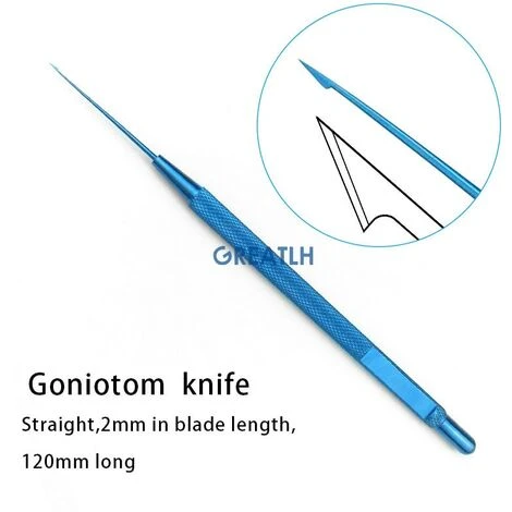 FUIENKO Titan Gerade Goniotomy Messer 120mm Lange Augenaugeninstrument 4 FUIENKO Titan Gerade Goniotomy Messer 120mm Lange Augenaugeninstrument – Bild 4