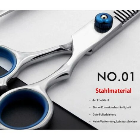 SOEKAVIA Haarschere Haarscheren Set Friseurschere, Scharfe Friseurschere, Haarschneide-Set Für Männer, Frauen Und Kinder? 4 SOEKAVIA Haarschere Haarscheren Set Friseurschere, Scharfe Friseurschere, Haarschneide-Set Für Männer, Frauen Und Kinder? – Bild 4